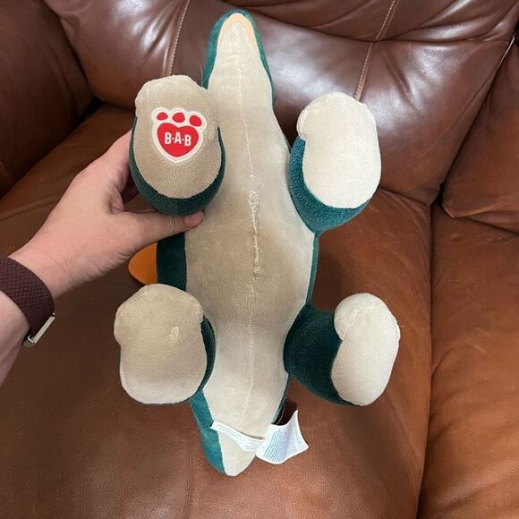 BUILD-A-BEAR Green Stegosaurus Dinosaur Plush 16” 2018 Stuffed Animal BAB Toy - Picture 9 of 13